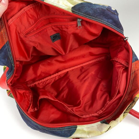 Nike Retro VTG Pre Montreal Track Spike Duffle Bag Y2K Rare HTF Vibrant Colorful - Picture 5 of 8